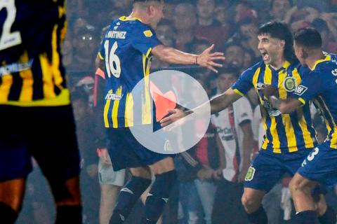 Rosario Central pegó de visita y se quedó con el clásico rosarino