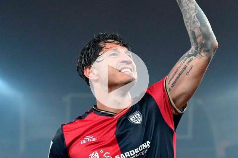 (VIDEO) Lapadula anotó golazo en triunfo (4-2) del Cagliari sobre Salernitana