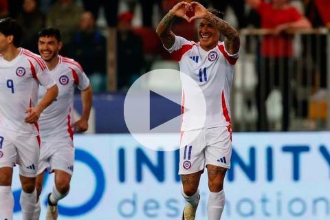 En el debut de Gareca, Chile goleó 3-0 a Albania en amistoso
