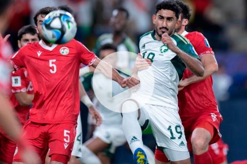 (VIDEO) Arabia Saudita empató de visita ante Tajikistán en Eliminatorias asiáticas