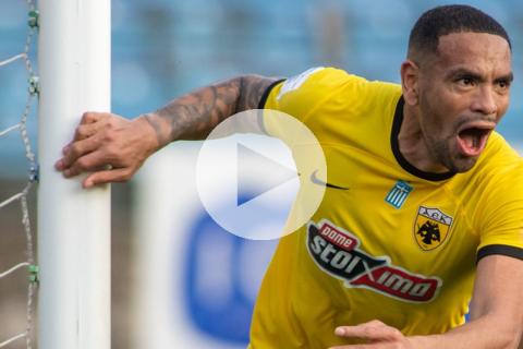 (VIDEO) Con gol de Callens, AEK goleó a Lamia en Grecia