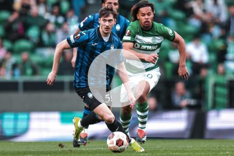 (VIDEO) Sporting y Atalanta igualaron en Portugal