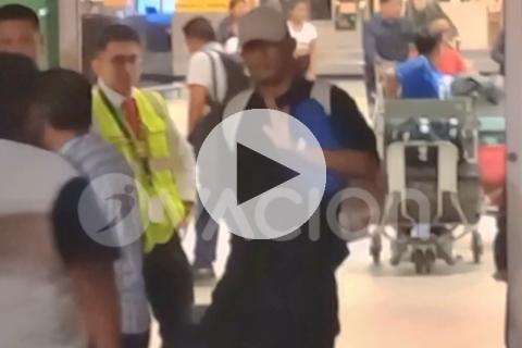 (VIDEO) Bryan Reyna llegó a Lima para unirse a la selección