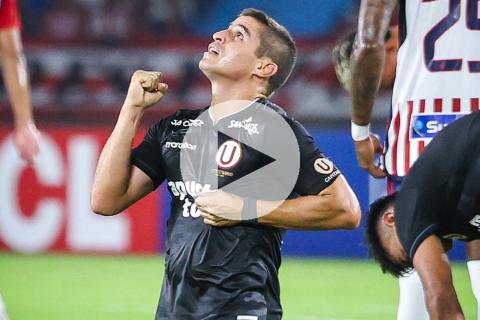 (VIDEO) ¡Golpeó primero! Corzo puso el 1-0 ante Junior