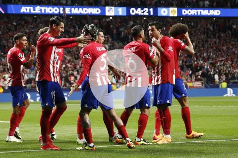 (VIDEO) ¡Ventaja mínima! Atlético hizo respetar localía ante Dortmund