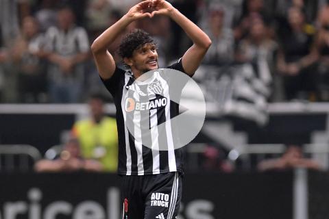 (VIDEO) Atlético Mineiro venció 3-2 a Peñarol por la Copa Libertadores