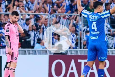 (VIDEO) Inter Miami de Lionel Messi cayó eliminado por Monterrey de la Concachampions
