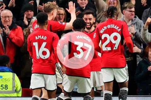 (VIDEO) Victoria sufrida: Manchester United le remontó a Sheffield United en Old Trafford