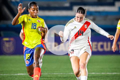 🔴#ENVIVO Perú iguala sin goles ante Colombia en el Sudamericano Femenino Sub 20