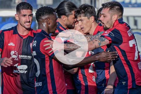 ¡Triunfazo! Sin Gianluca Lapadula, Cagliari superó en casa a Atalanta
