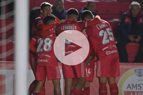 (VIDEO) Argentinos Juniors se despidió de la Sudamericana con victoria ante Nacional