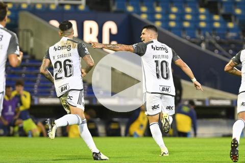 (VIDEO) ¡El primer clasificado! Atlético Mineiro venció a Rosario Central y avanzó en la Libertadores