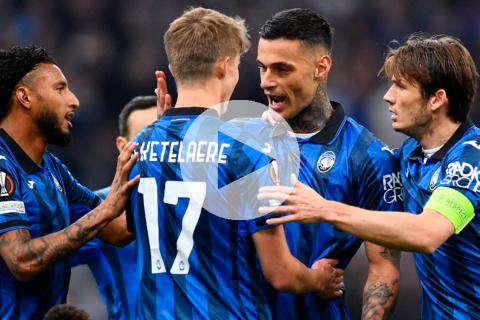 (VIDEO) Atalanta sacó buen empate ante Marsella en Francia por la Europa League