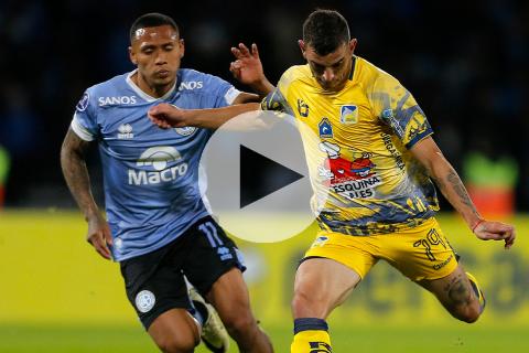 (VIDEO) Con Reyna, Belgrano igualó frente a Delfín por la Sudamericana