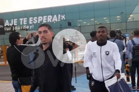 (VIDEO) Botafogo llegó a Lima para duelo de Libertadores ante Universitario