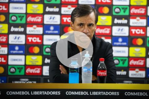 Bustos: "Hoy no estuvimos bien pero creo que el semestre es muy bueno"