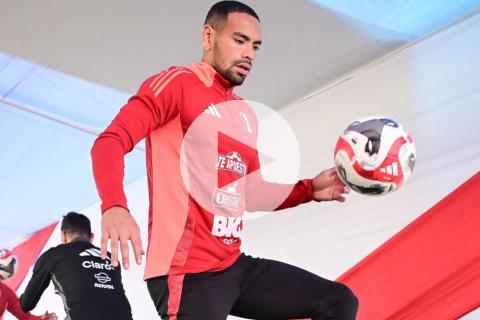 (VIDEO) Alexander Callens se unió a los trabajos de la selección peruana
