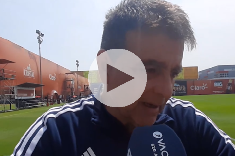 (VIDEO) Vivas: "En los clubes es importante el resultado, pero también darle la oportunidad a los jóvenes"