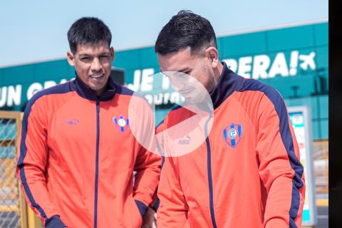 (VIDEO) Cerro Porteño ya se encuentra en suelo peruano