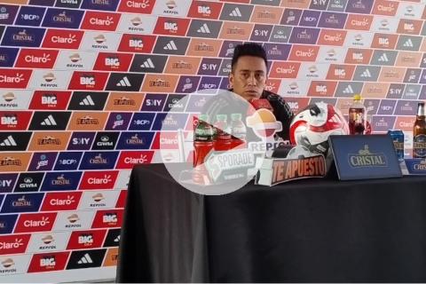 (VIDEO) Cueva: "No estoy viendo la posición donde jugaré, estoy enfocado en mi recuperación"