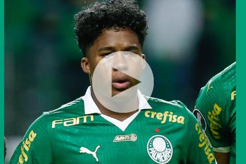 (VIDEO) Endrick fue ovacionado en su último juego con Palmeiras