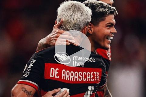 (VIDEO) Flamengo vapuleó al Bolívar