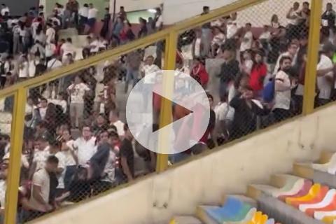 Hinchas brasileños denunciaron actos racistas en el Monumental