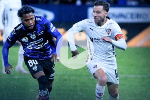 (VIDEO) LDU no pudo desplazar de la cima al Independiente del Valle