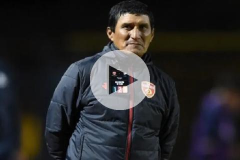 (VIDEO) Bermúdez: "Trabajo para Sport Huancayo, así que desde donde me toque estar voy a tratar de aportar mi granito de arena"