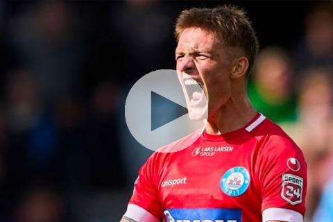 (VIDEO) ¡Con gol de Sonne! Silkeborg logró el título de la Copa de Dinamarca