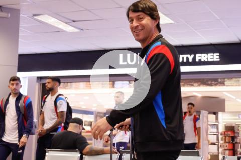 (VIDEO) Garnero: "La idea de estos amistosos es formar un buen equipo y pelear en los torneos oficiales"
