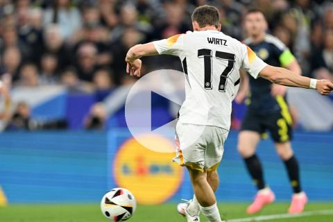 (VIDEO) Florian Wirtz anotó el primer gol de la Eurocopa 2024