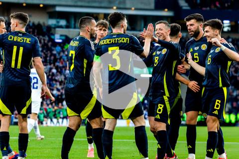 (VIDEO) Escocia empató ante Finlandia y quedó lista para debutar ante Alemania