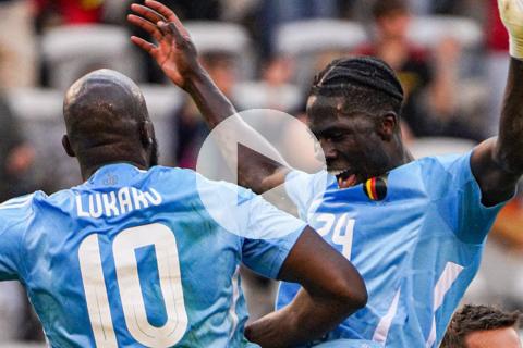 (VIDEO) Bélgica goleó y quedó listo para la Eurocopa