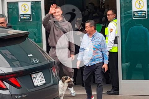 (VIDEO) Oliver Sonne llegó a Perú para sumarse a la selección nacional