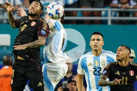 (VIDEO | FOTOS) ELIMINADOS: Perú cayó por 2-0 ante Argentina y quedó fuera de la Copa América