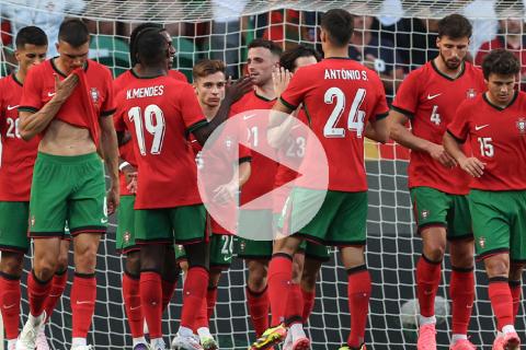 (VIDEO) Portugal inició su camino a la Eurocopa venciendo a Finlandia