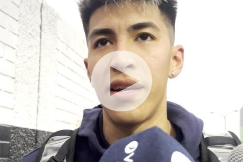 Aguirre: "El ambiente es muy bueno y eso es importante en el grupo"