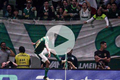 (VIDEO) Palmeiras ganó y escaló a la cima del Brasileirao