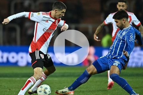 (VIDEO) River Plate perdió ante Godoy Cruz y alargó su mala racha en la liga argentina
