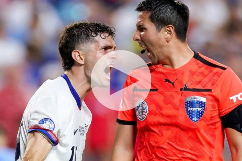 (VIDEO) Kevin Ortega se negó a darle la mano al capitán de Estados Unidos