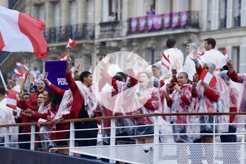 (VIDEO) Así vivió la delegación peruana la inauguración de París 2024