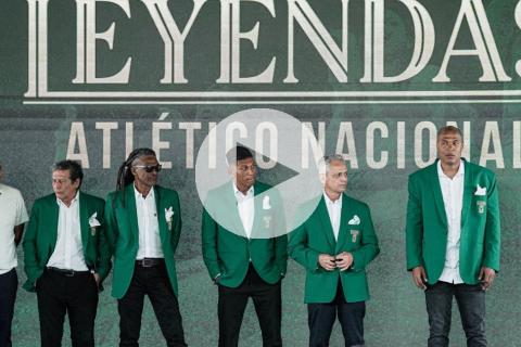 (VIDEO) César Cueto fue incluido en el "Muro de las Leyendas" del Atlético Nacional