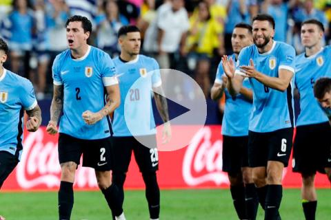 (VIDEO | FOTOS) ¡A 'semis' nomá! Uruguay venció en penales a Brasil y buscará su pase a la final de la Copa América
