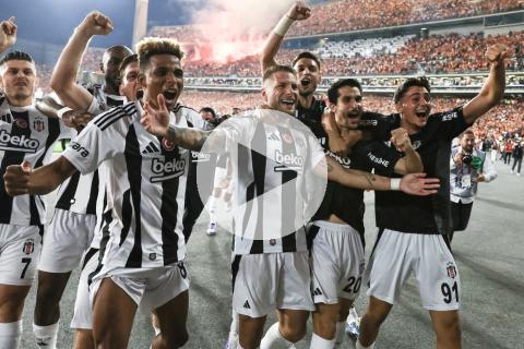 (VIDEO) Besiktas 'humilló' a Galatasaray en la Supercopa de Turquía