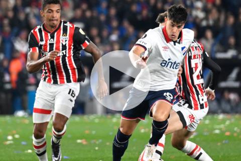 (VIDEO) Nacional y Sao Paulo igualaron en Montevideo