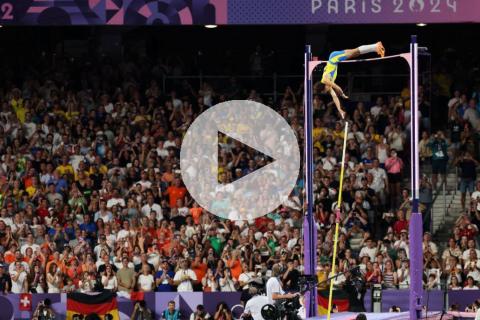 Salto con pértiga: Sueco Duplantis impuso nuevo récord mundial en París 2024