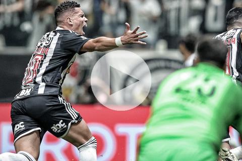 (VIDEO) Atlético Mineiro eliminó a San Lorenzo y avanzó a ‘cuartos’ de la Libertadores