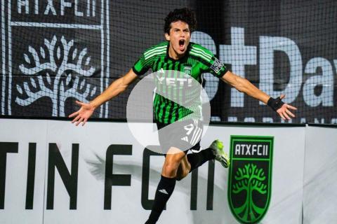 (VIDEO) Pineau entró, anotó doblete sobre la hora y Austin FC II ganó en la MLS Next Pro