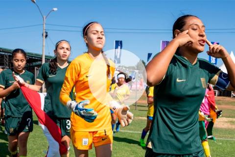 Alianza Lima femenino Sub 14 cayó ante Sao Paulo en 'semis' del torneo de Conmebol